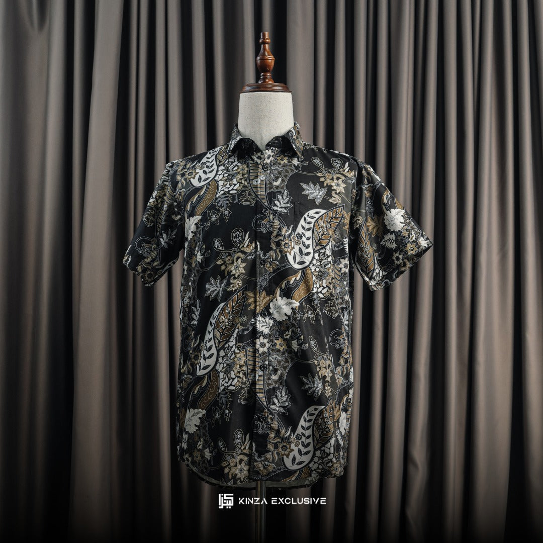 [KINZA BATIK BERCORAK BUNGA] KAPAS SUPER PREMIUM