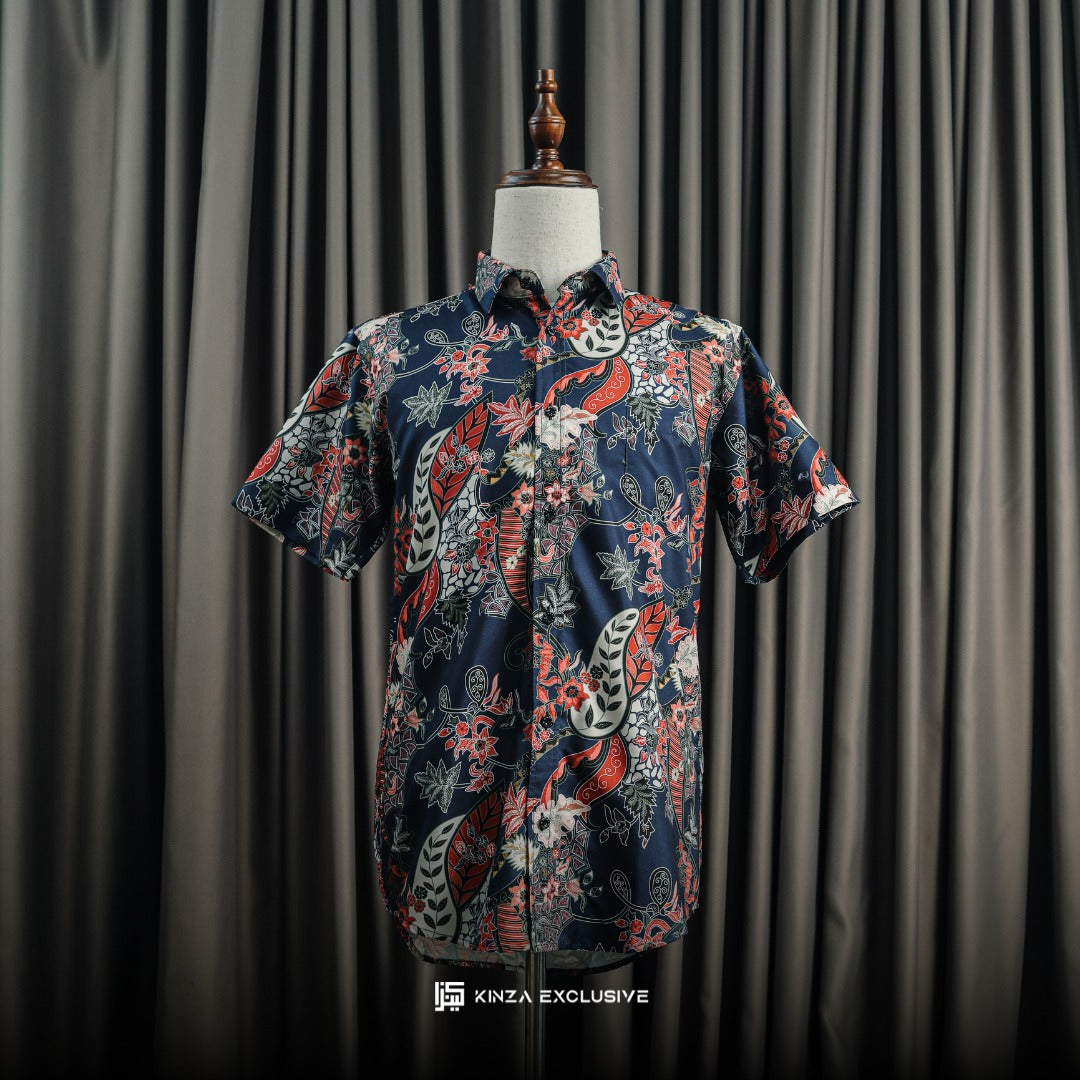 [KINZA BATIK BERCORAK BUNGA] KAPAS SUPER PREMIUM