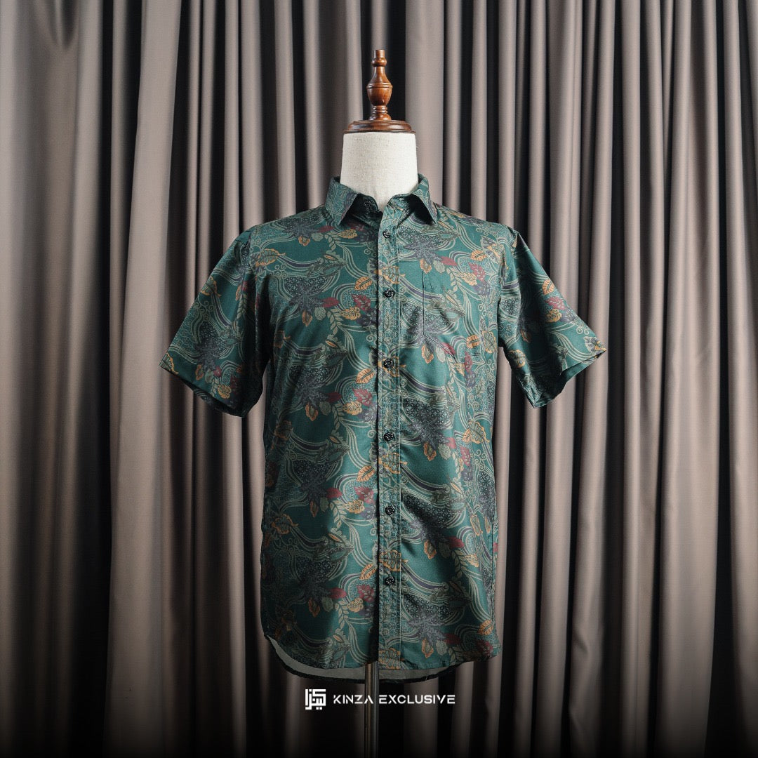 [KINZA BATIK BERCORAK BUNGA] KAPAS SUPER PREMIUM