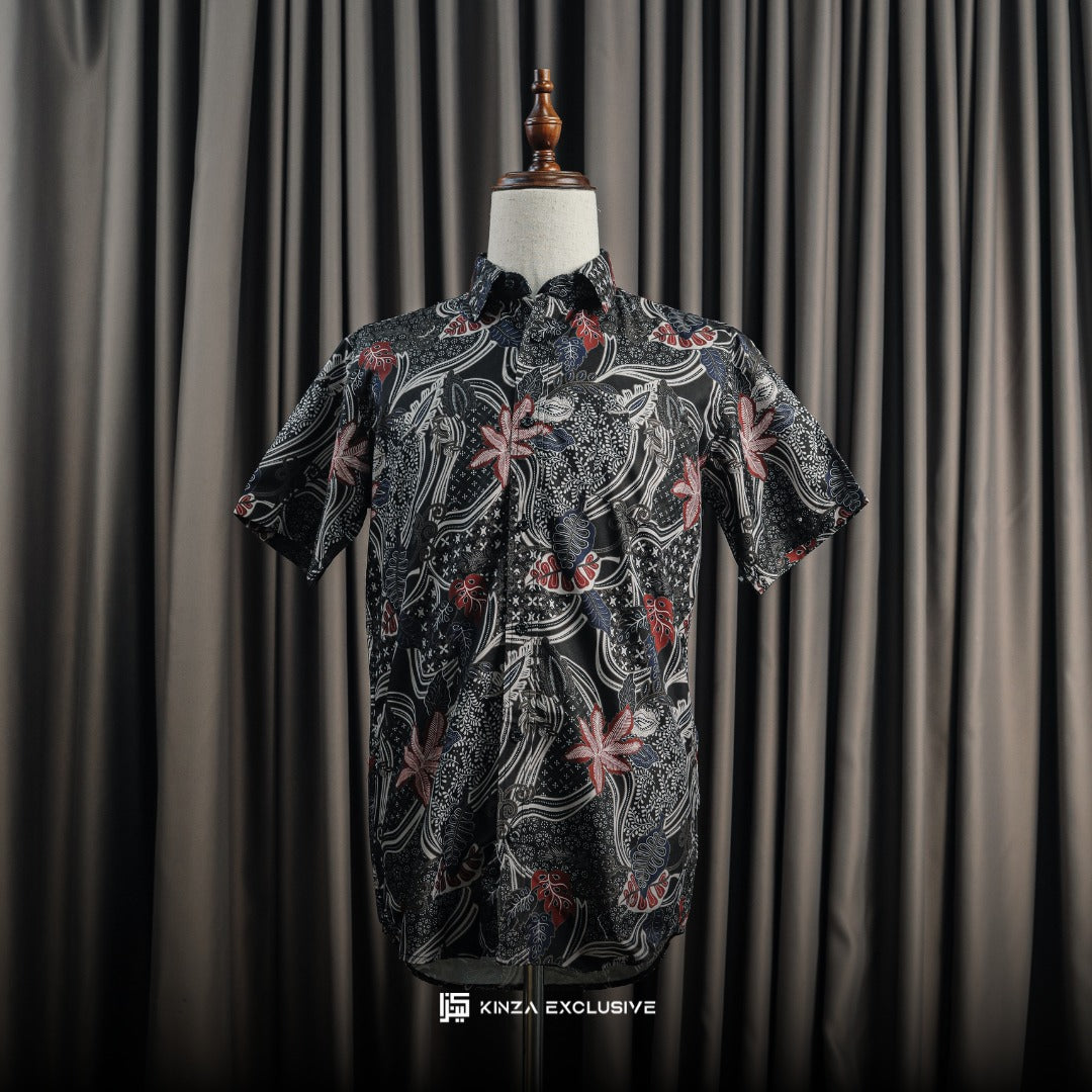 [KINZA BATIK BERCORAK BUNGA] KAPAS SUPER PREMIUM