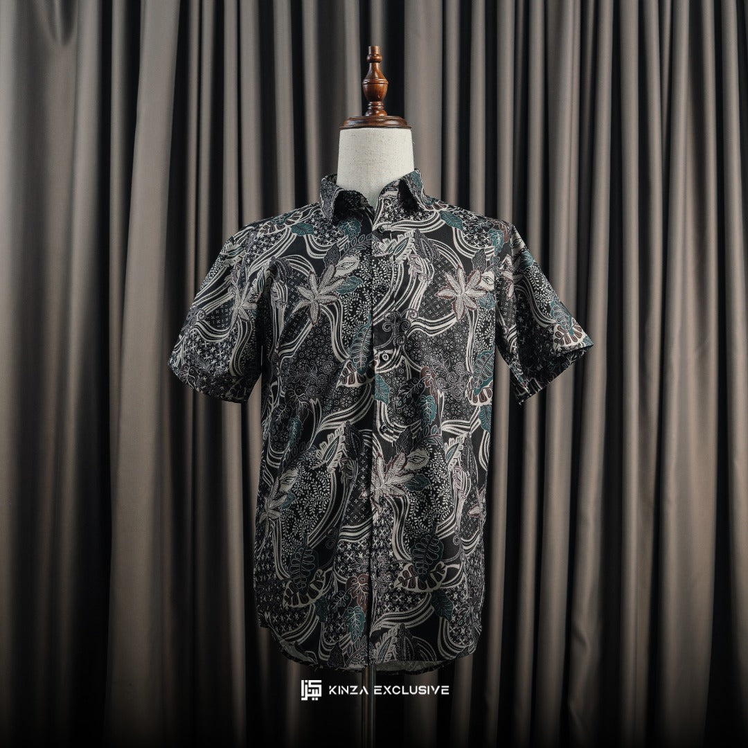 [KINZA BATIK BERCORAK BUNGA] KAPAS SUPER PREMIUM