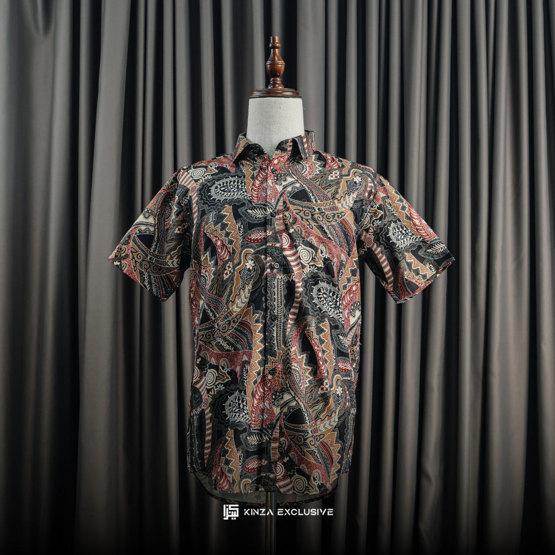[KINZA BATIK BERCORAK BUNGA] KAPAS SUPER PREMIUM