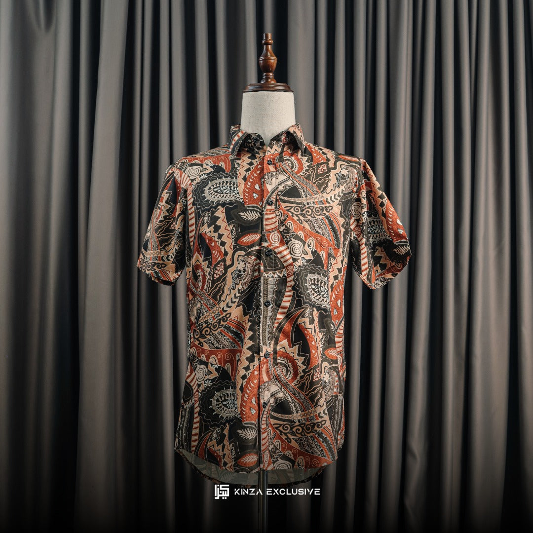 [KINZA BATIK BERCORAK BUNGA] KAPAS SUPER PREMIUM
