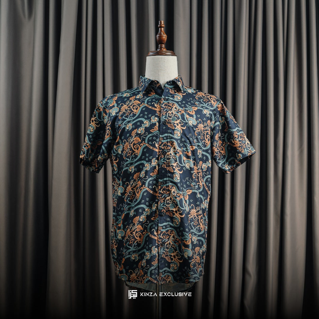 [KINZA BATIK BERCORAK BUNGA] KAPAS SUPER PREMIUM