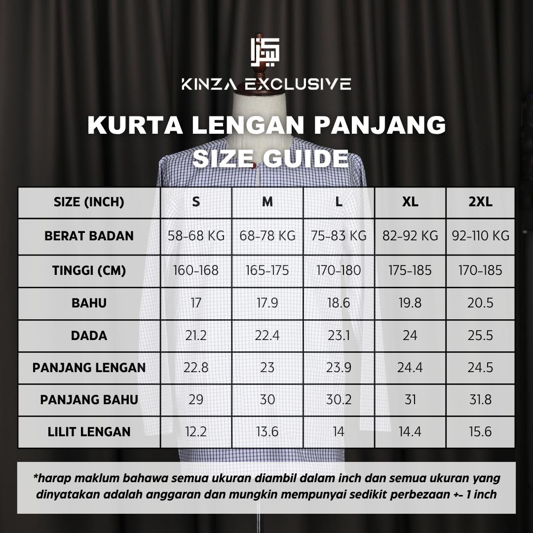 KINZA KURTA JAPANESE COTTON LENGAN PANJANG
